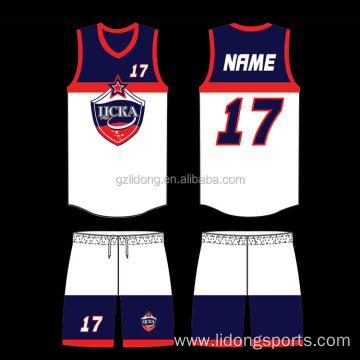 Custom New Design Youth Basketball Jersey Uniform